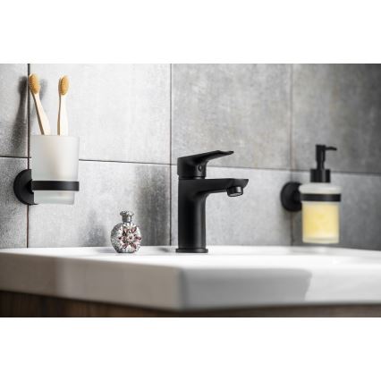 Aqualine - Robinet de lavabo LOTTA mat noir