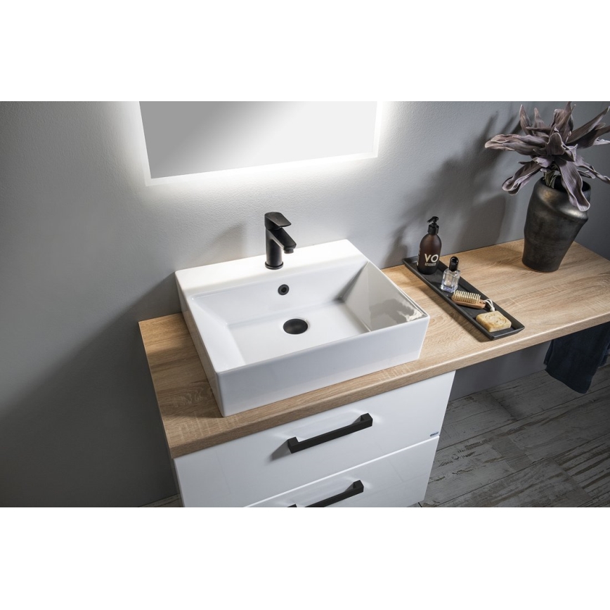 Aqualine - Robinet de lavabo LOTTA mat noir