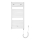 Aqualine - Sèche-serviettes électrique DIRECT-E 300W 96x45 cm blanc
