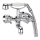 Aqualine - Set de baignoire VICTORIA chrome brillant