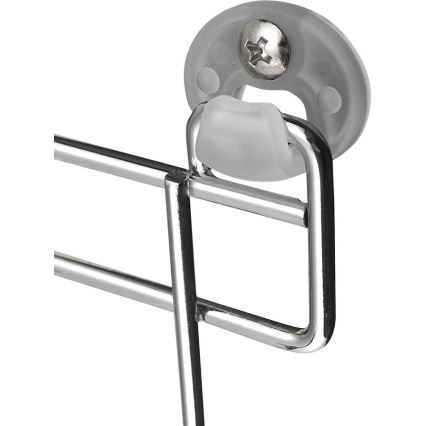 Aqualine - Tablette murale de douche à deux niveaux CHROME LINE chrome brillant