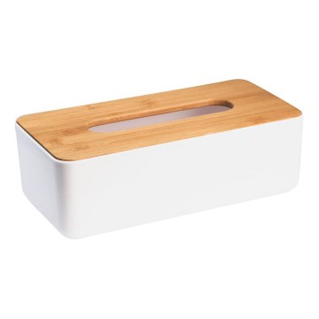 Aqualine - tissues doos SNOW wit/bamboe