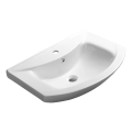 Aqualine - Vasque encastrée ZERO 65 x 46 cm céramique / blanc