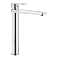 Aqualine - Wastafelmengkraan DAPHNE 29 cm glanzend chroom