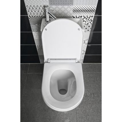 Aqualine - WC combiné avec lave-mains HYGIE céramique/blanc
