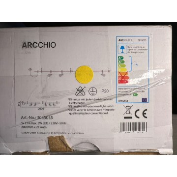 Arcchio - Dimbare LED Spot ANJUR 5xE14/8W/230V