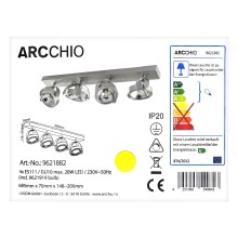 Arcchio - LED spot MUNIN 4xGU10/ES111/11,5W/230V