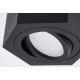 Areno - Zwarte Plafondlamp 1xGU10/30W/230V