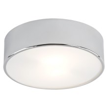 Argon 0873 - Plafondlamp DARLING 2xE27/15W/230V d. 35 cm zilver