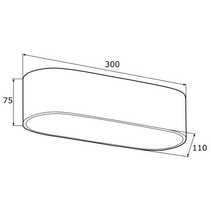 Argon 0908 - Plafonnier TONI 2xE27/15W/230V doré