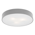 Argon 1187 - Plafondlamp DARLING 3xE27/15W/230V Ø 45 cm grijs