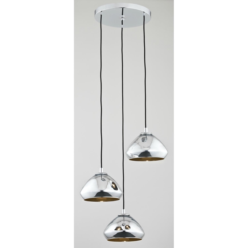 Argon 1339 - Hanglamp HAITI 3xE27/60W/230V