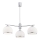 Argon 1487 - Lustre sur barre MARBELLA 3xE27/15W/230V chrome brillant