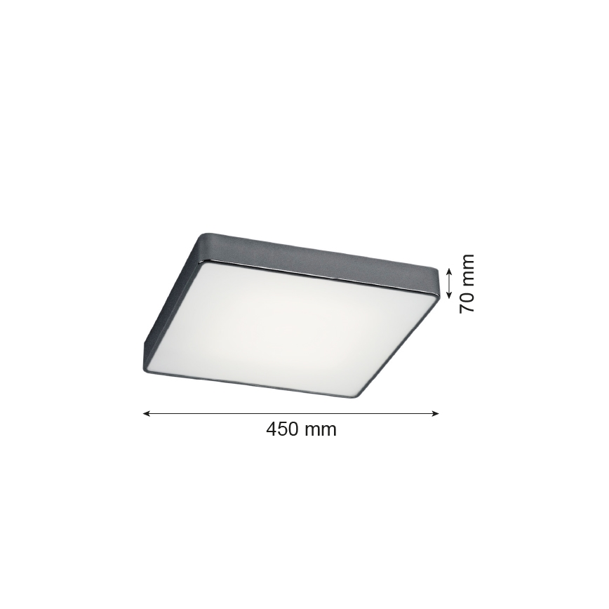 Argon 1575 - Plafondlamp ONTARIO 4xE27/15W/230V