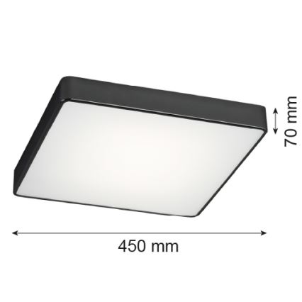 Argon 1577 - Plafondlamp ONTARIO 4xE27/15W/230V