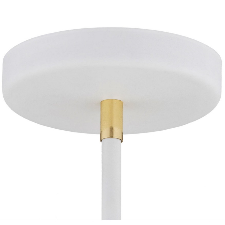 Argon 1773 - Lustre on a pole AVALONE 4xE27/15W/230V blanc/doré