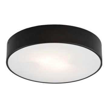 Argon 2536 - Plafondlamp DARLING 6xE27/15W/230V Ø 75 cm zwart