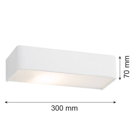 Argon 3072 - Wandlamp RODAN 1xE27/15W/230V