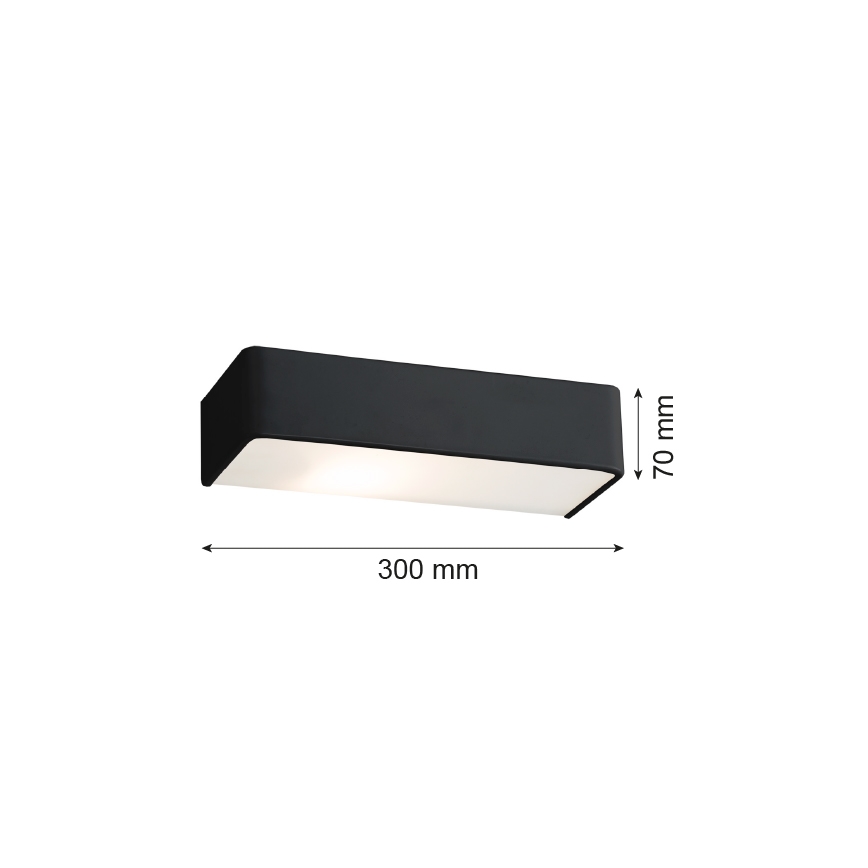 Argon 3075 - Wandlamp RODAN 1xE27/15W/230V