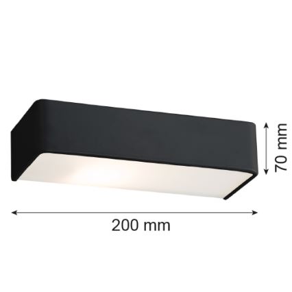 Argon 3079 - Wandlamp RODAN 1xE27/15W/230V