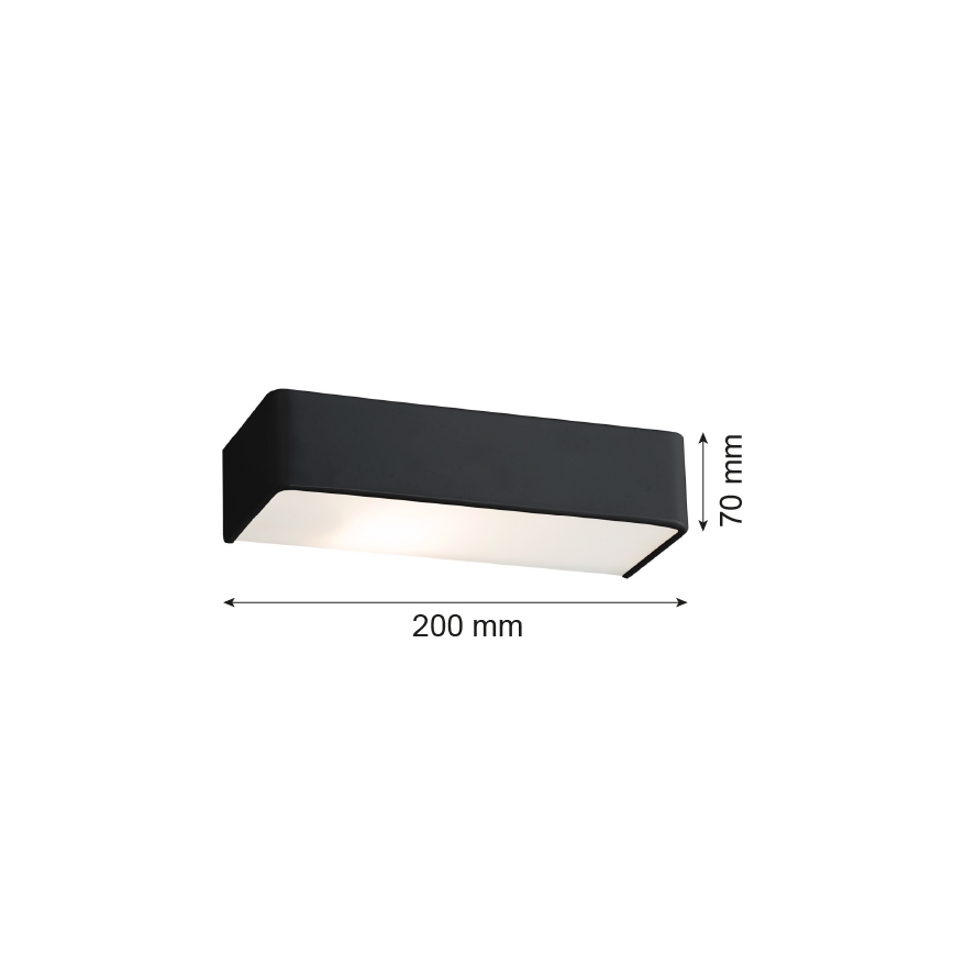 Argon 3079 - Wandlamp RODAN 1xE27/15W/230V