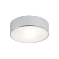 Argon 3083 - Plafondlamp DARLING 2xE27/15W/230V dia. 25cm zilver