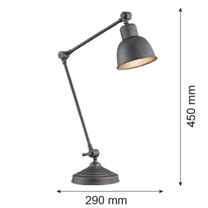 Argon 3195 - Tafellamp EUFRAT 1xE27/15W/230V