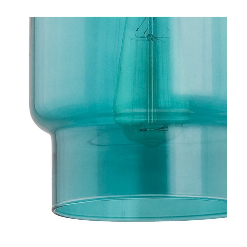 Argon 3271 - Hanglamp aan een koord NEWA 1xE27/15W/230V turquoise