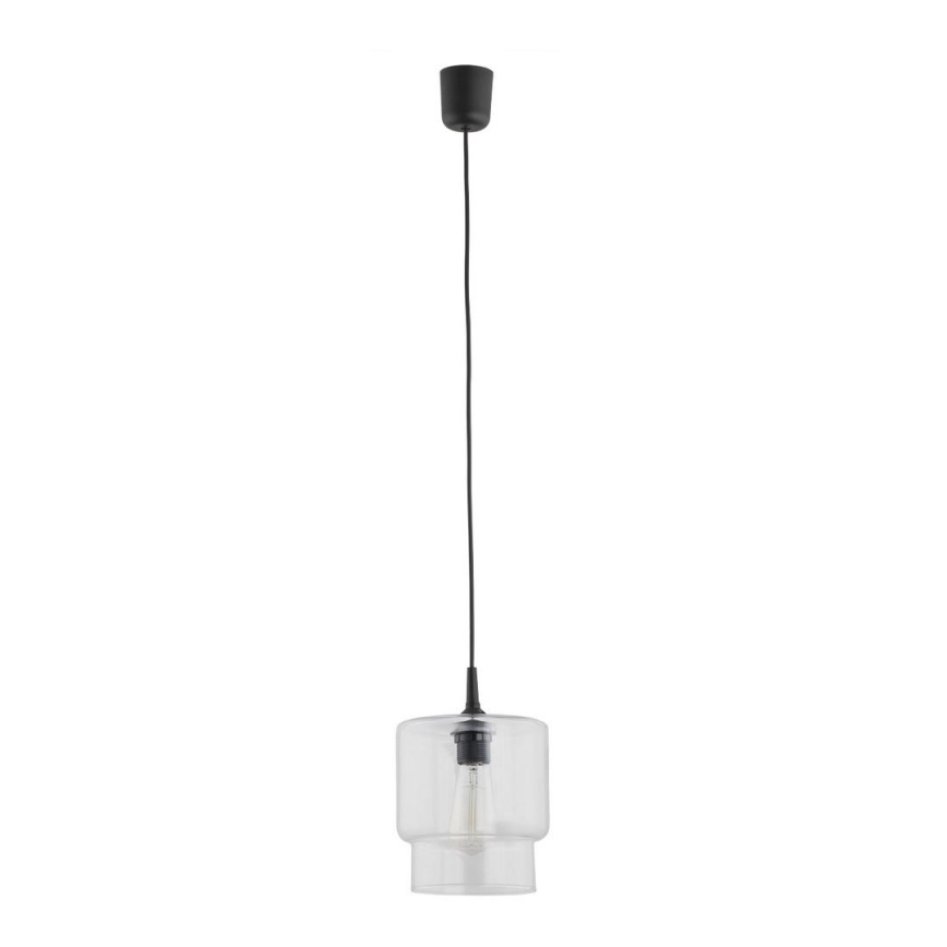 Argon 3275 - Hanglamp aan een koord NEWA 1xE27/15W/230V doorzichtig