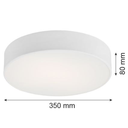 Argon 3567 - LED Plafondlamp DARLING LED/25W/230V Ø 35 cm wit