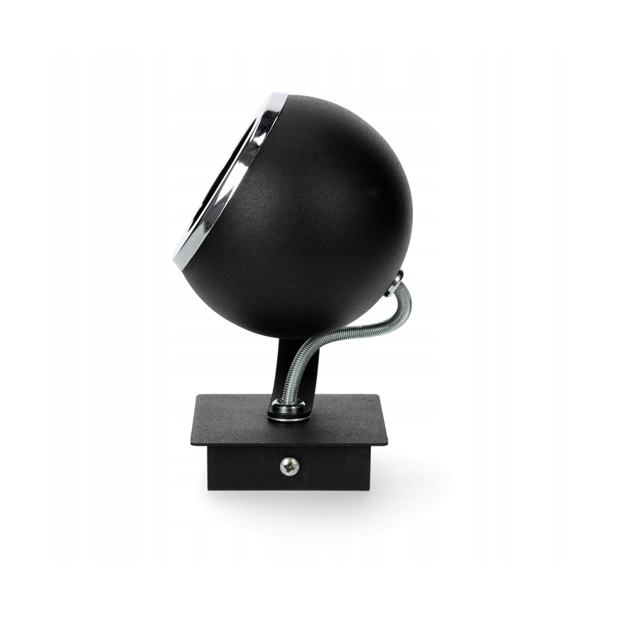 Argon 3638 - Wandspot KOS 1xGU10/5W/230V zwart/glanzend chroom