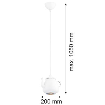 Argon 3650 - Hanglamp JAMAJKA 1xGU10/50W/230V