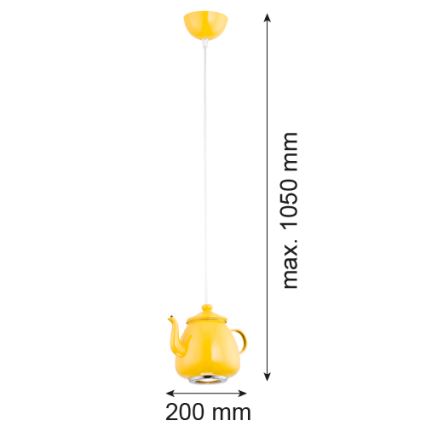 Argon 3651 - Hanglamp JAMAJKA 1xGU10/50W/230V