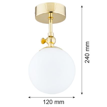 Argon 4001 - Suspension pour salle de bain LATINA 1xE14/40W/230V IP44