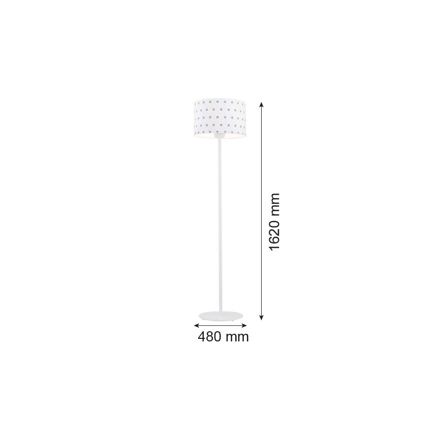 Argon 4129 - Lampadaire MAGIC 1xE27/15W/230V blanc