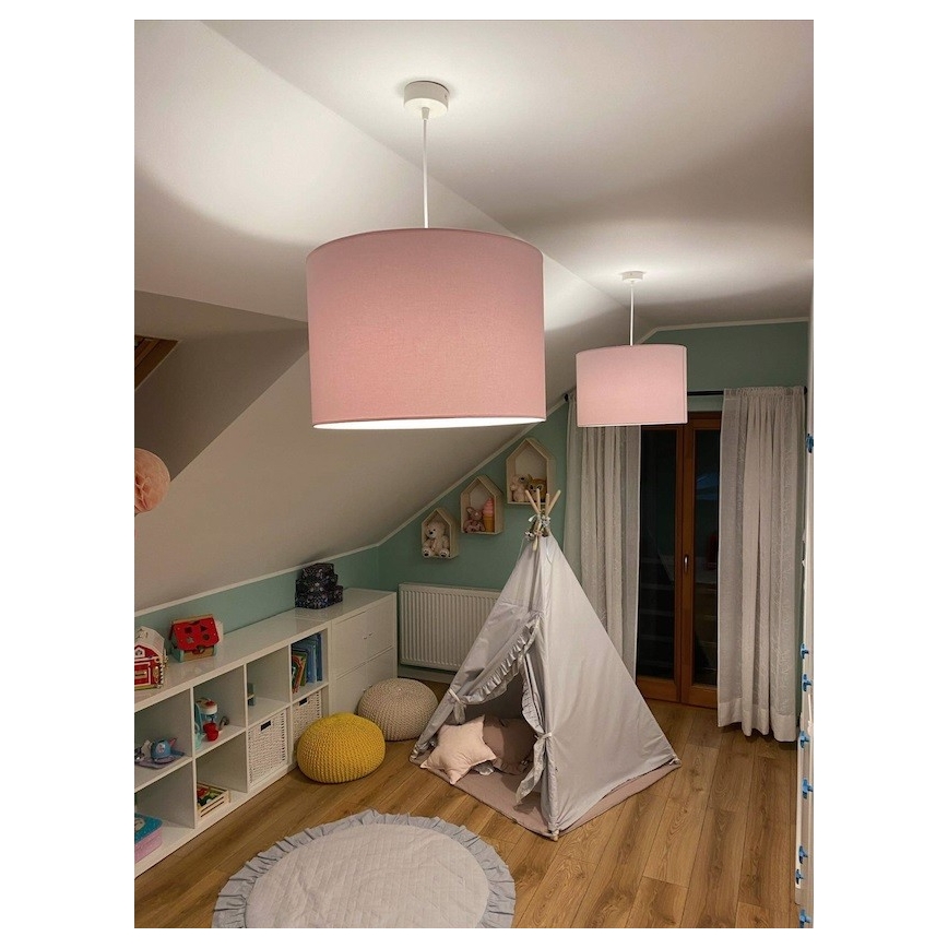 Argon 4136 - Hanglamp aan een koord MAGIC 1xE27/15W/230V roze