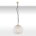 Argon 4201 - Kristallen hanglamp aan koord OVIEDO 1xE27/15W/230V