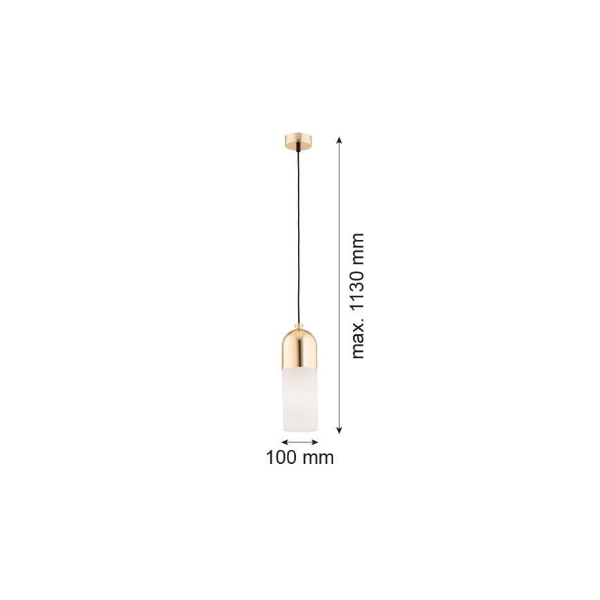 Argon 4212 - Hanglamp aan koord BURGOS 1xE27/15W/230V messing