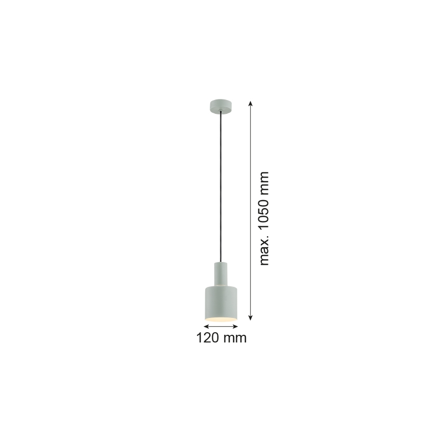 Argon 4217 - Hanglamp aan een koord SINES 1xE27/15W/230V d. 12 cm groen