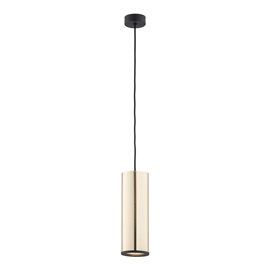 Argon 4246 - Zwart koperen Plafondlamp aan koord LINEA 1x E27 / 15W / 230V