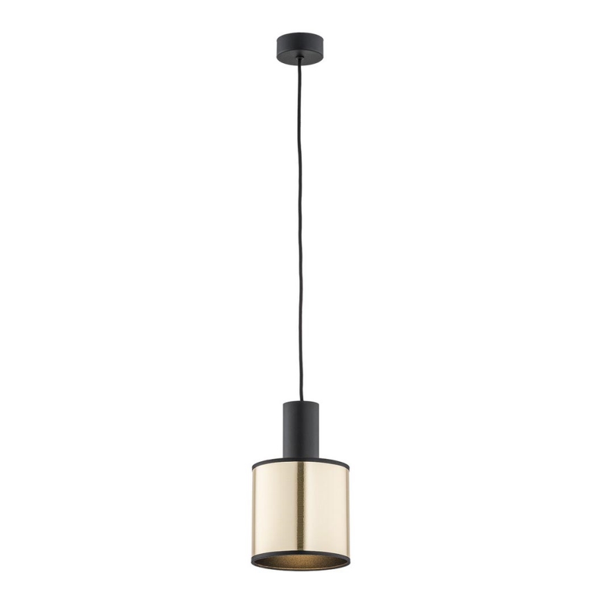 Argon 4248 - Hanglamp aan een koord HERMAN 1xE27/15W/230V messing/zwart