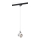 Argon 4312 - Hanglamp voor railsysteem NET 1xE27/15W/230V wit