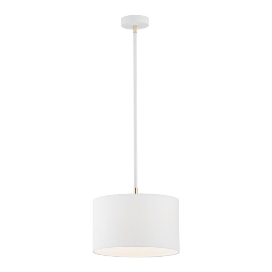 Argon 4343 - Hanglamp aan een paal KARIN 1xE27/15W/230V wit