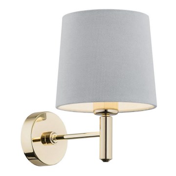 Argon 4347 - Wandlamp PONTE 1xE27/15W/230V grijs/messing