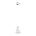 Argon 4681 - Hanglamp aan een koord BEVERLY 1xE27/15W/230V wit/glanzend chroom