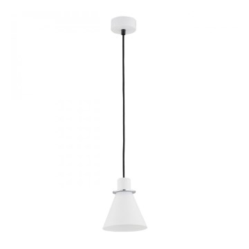 Argon 4681 - Hanglamp aan een koord BEVERLY 1xE27/15W/230V wit/glanzend chroom