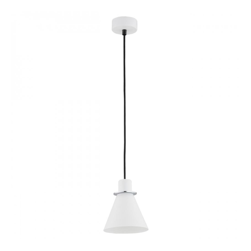 Argon 4681 - Hanglamp aan een koord BEVERLY 1xE27/15W/230V wit/glanzend chroom