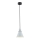 Argon 4683 - Hanglamp aan een koord BEVERLY 1xE27/15W/230V blauw/glanzend chroom