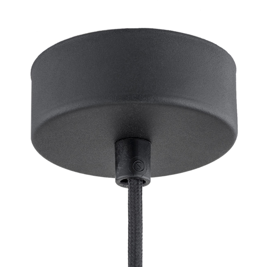 Argon 4683 - Hanglamp aan een koord BEVERLY 1xE27/15W/230V blauw/glanzend chroom