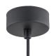 Argon 4688 - Hanglamp aan een koord BEVERLY 1xE27/15W/230V zwart/glanzend chroom